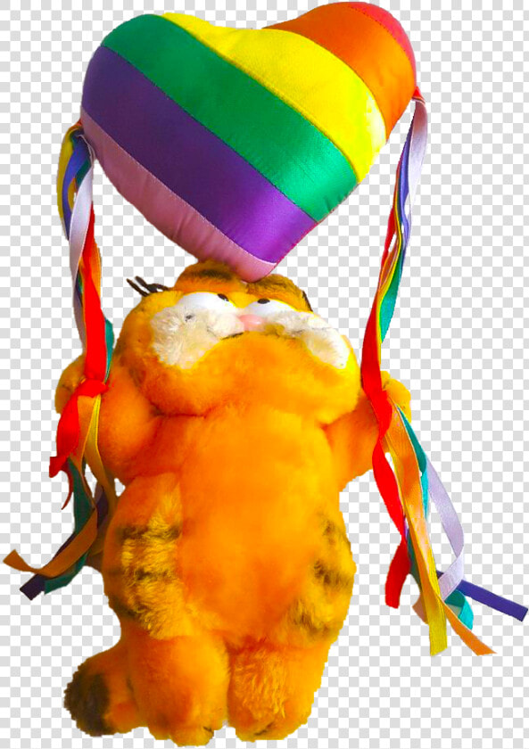 X Transparent Rainbowcore Rainbow Gay Pride Kidcore   Garfield Pride Flag  HD Png DownloadTransparent PNG