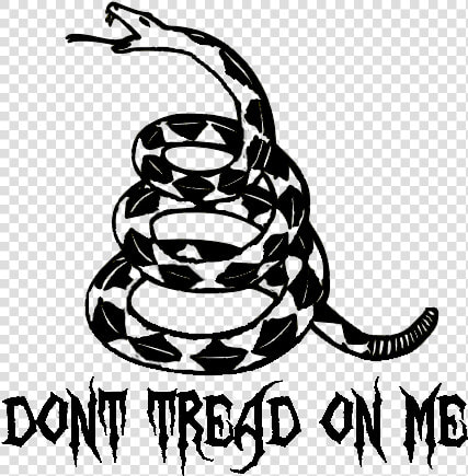 Don T Tread On Me Snake Bumper Sticker   Dont Tread On Us  HD Png DownloadTransparent PNG