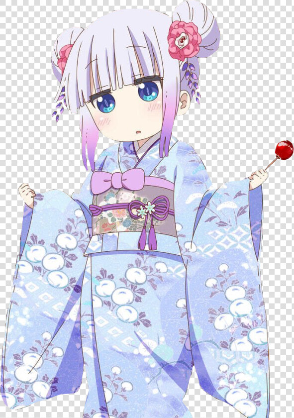  kanna  kannakamui  kannakobayashi  kannachan  kanna san   Kanna Dragon Maid Kimono  HD Png DownloadTransparent PNG