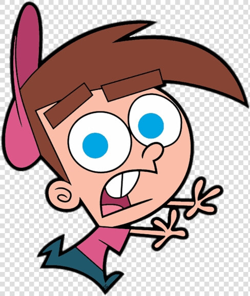 Timmy Turner Running   Fairly Oddparents Timmy Running  HD Png DownloadTransparent PNG