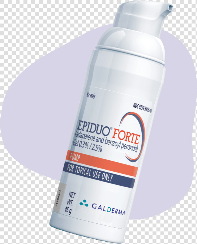 Bottle Of Epiduo Forte Gel  HD Png DownloadTransparent PNG