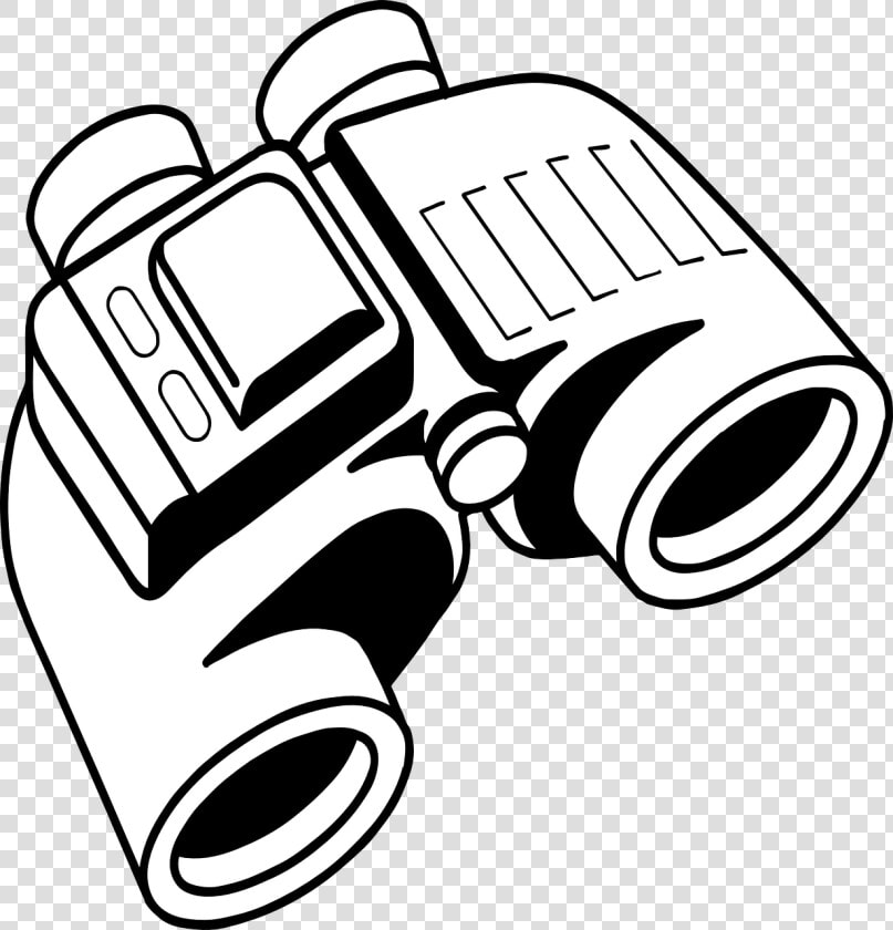 Binoculars Clipart Black And White  HD Png DownloadTransparent PNG