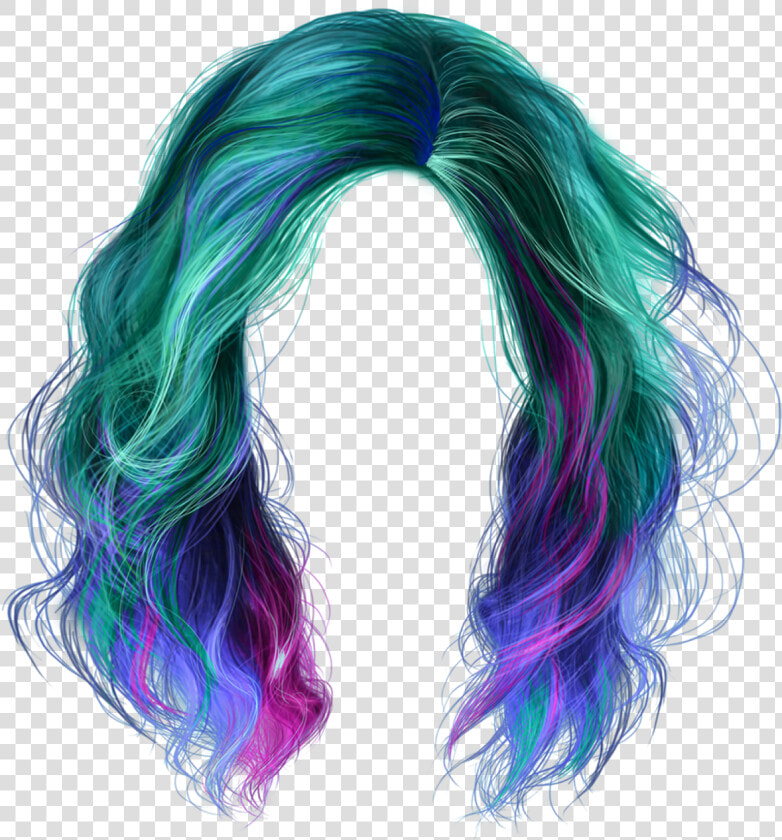 Hair Wig Png   Purple Hair Transparent Background  Png DownloadTransparent PNG