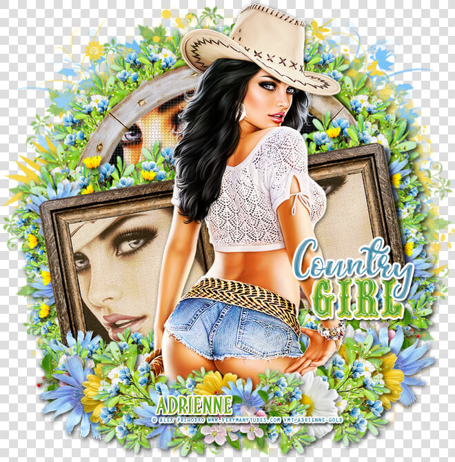 Annie country Girl Spring  HD Png DownloadTransparent PNG