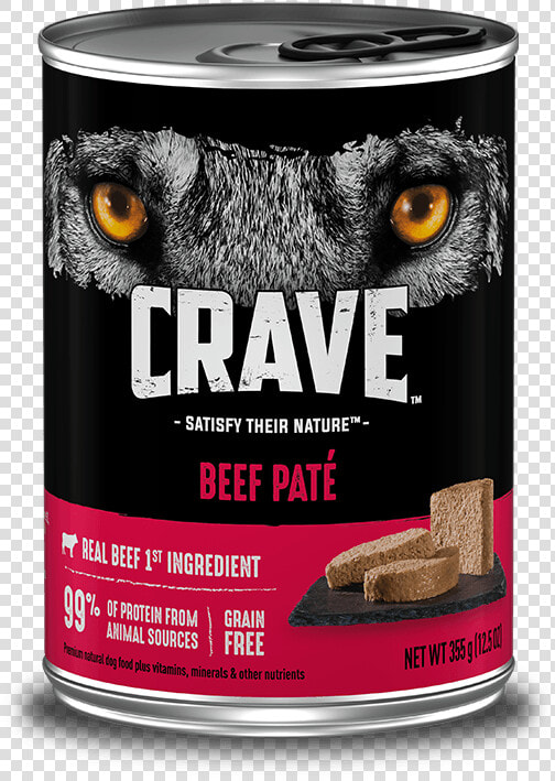 Wet Beefcan Header Mobile New   Crave Wet Dog Food  HD Png DownloadTransparent PNG