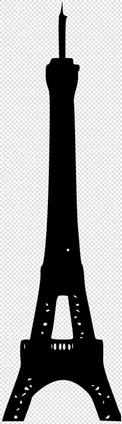 Eifel Tower Png   Cartoon Black Eiffel Tower  Transparent PngTransparent PNG