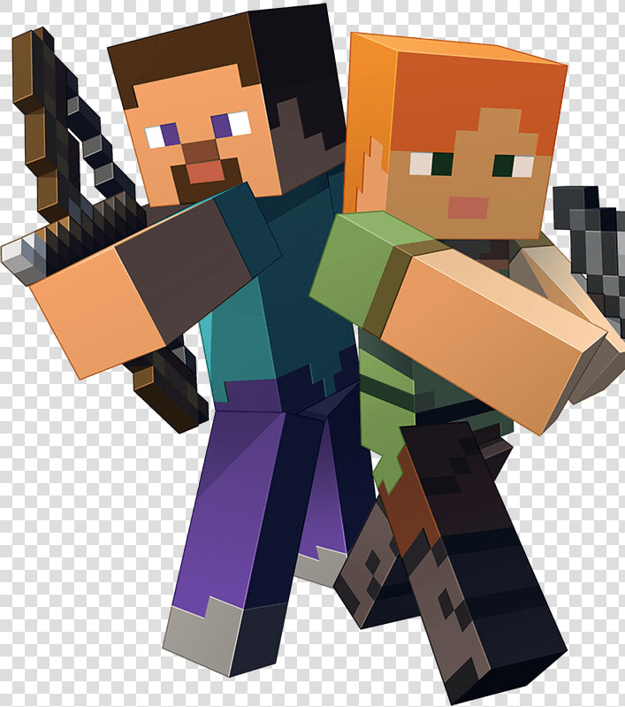 Story Mode Wii U Nintendo Switch Minecraft Png   Steve And Alex Png  Transparent PngTransparent PNG