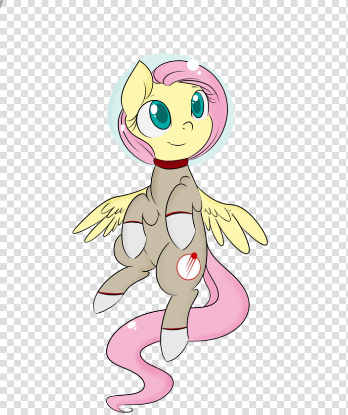 Greenteagreentea  Astronaut  Fluttershy  Safe  Simple   Fluttershy Mlp Space Suit  HD Png DownloadTransparent PNG