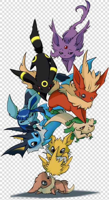 Eeveelutions  HD Png DownloadTransparent PNG