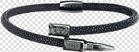 Black Stingray Bracelet With Black Bullet   Strap  HD Png DownloadTransparent PNG