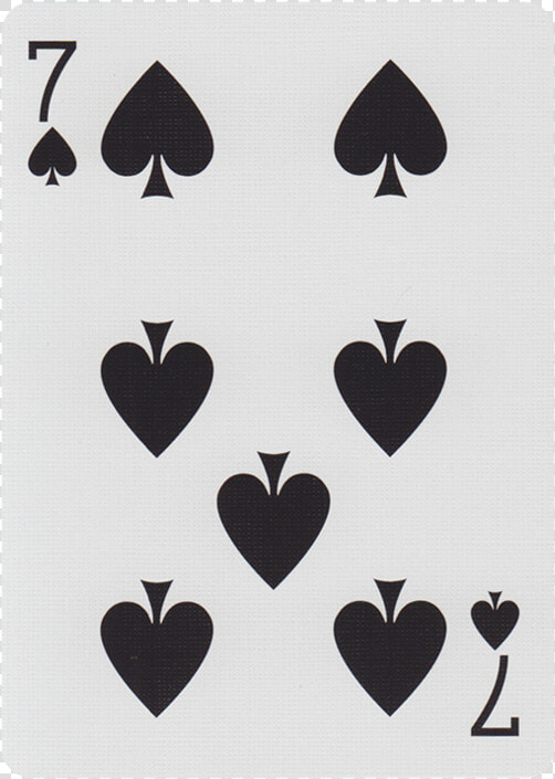 Main   7 Of Spades Playing Card  HD Png DownloadTransparent PNG