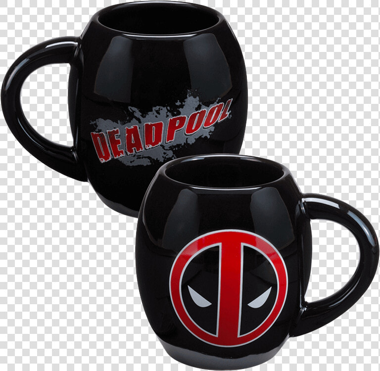 Marvel Deadpool Oval Mug   Marvel Deadpool Coffee Mug Oval  HD Png DownloadTransparent PNG