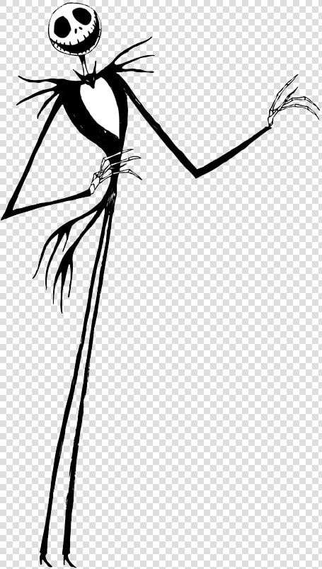 Jack Skellington Official Art  HD Png DownloadTransparent PNG