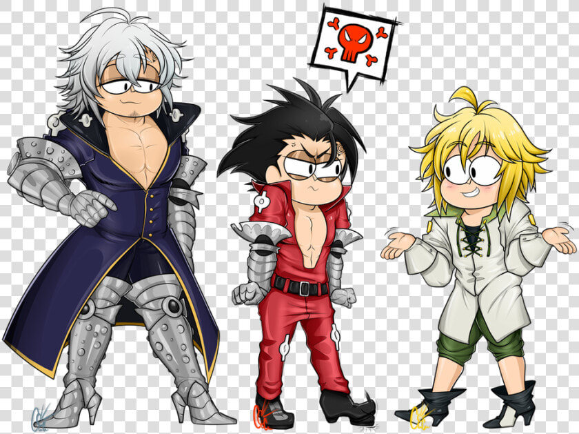 Transparent Meliodas Png   Zeldris Meliodas Seven Deadly Sins  Png DownloadTransparent PNG