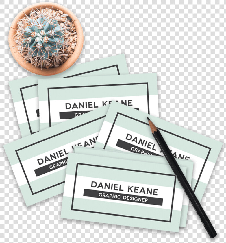 Mock Up With A Stack Of Business Cards In The Colors   Eye Shadow  HD Png DownloadTransparent PNG