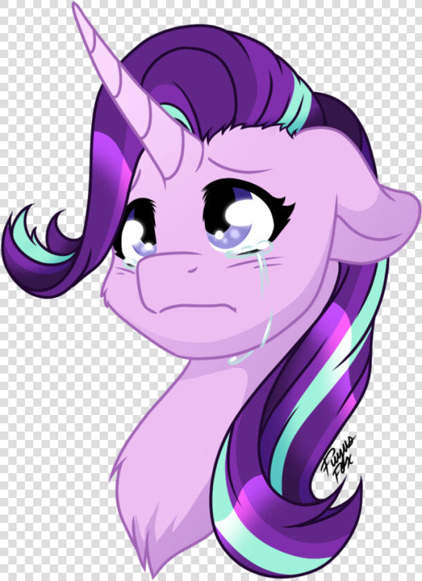 Fuyusfox  Bust  Crying  Floppy Ears  Pony  Portrait    Starlight Glimmer Crying Human  HD Png DownloadTransparent PNG