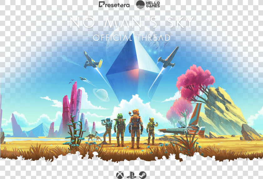 Transparent No Mans Sky Logo Png   No Mans Sky 4k  Png DownloadTransparent PNG