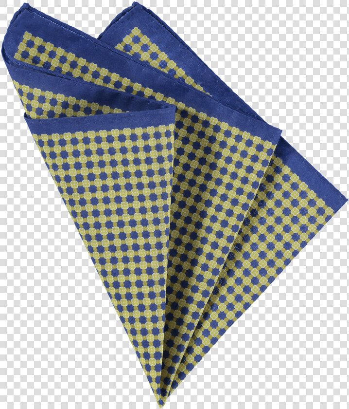 Blue Geometric Patterned Pocket Square   Maio Victhy Xadrez Rosa  HD Png DownloadTransparent PNG