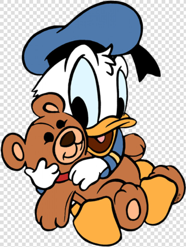 Permalink To Disney Baby Clipart   Coloring Donald Baby Duck  HD Png DownloadTransparent PNG