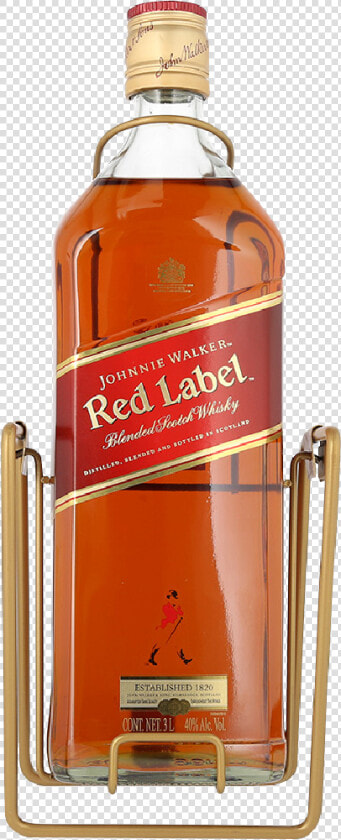 Johnnie Walker Red Label 3000ml  HD Png DownloadTransparent PNG