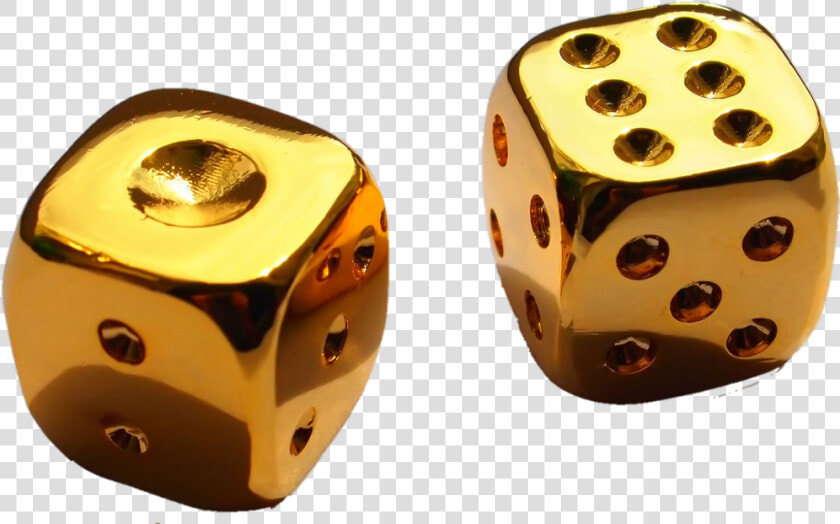 24k Gold Dices   Png Download   24k Gold Dice  Transparent PngTransparent PNG