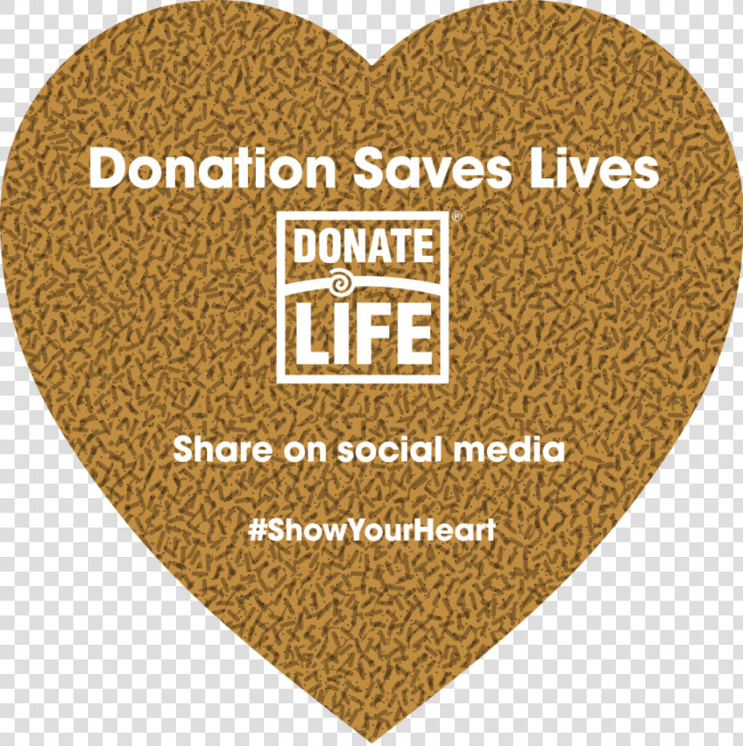 The Show Your Heart Project Aims To Spread The Altruistic   April Organ Donation Awareness  HD Png DownloadTransparent PNG