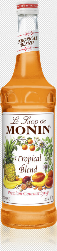 Monin Tropical Island Blend Syrup 700ml   Maple Syrup Monin  HD Png DownloadTransparent PNG