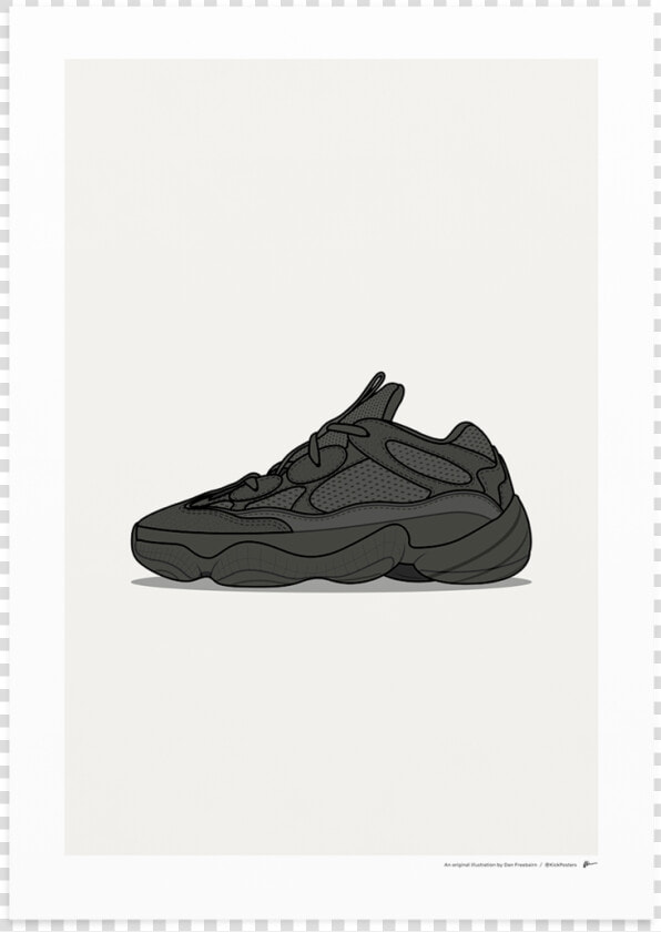 Yeezy Drawing V2 2019 Bear Online   Yeezy 500 Art  HD Png DownloadTransparent PNG