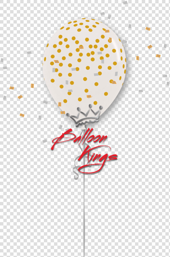 11in Clear Gold Dots   Sweet Sixteen  HD Png DownloadTransparent PNG