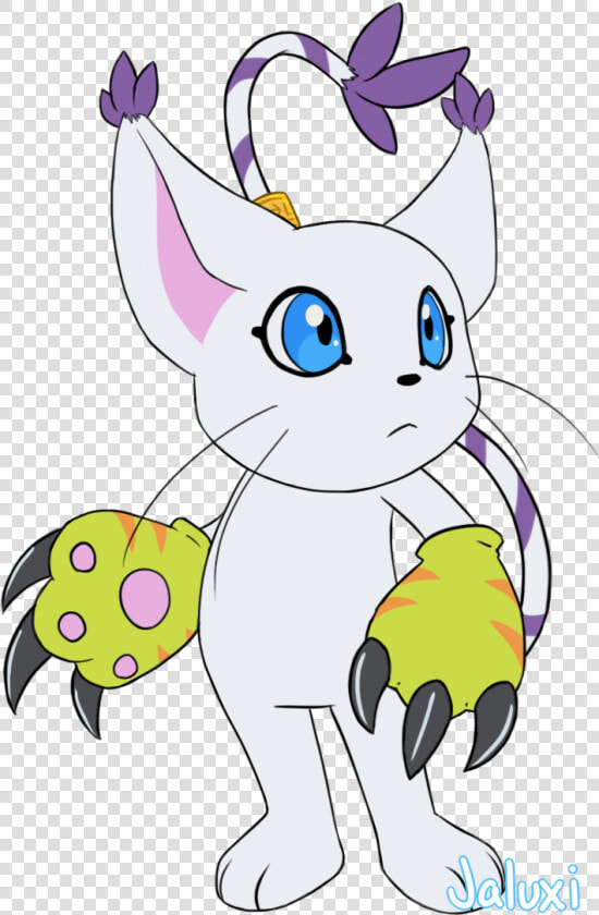 Gatomon   Cartoon  HD Png DownloadTransparent PNG