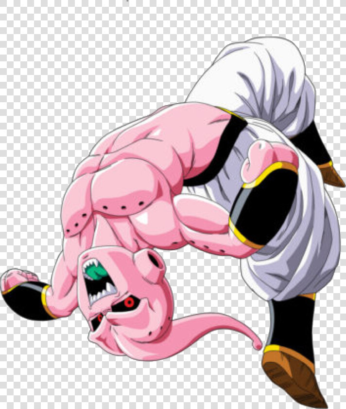 Kid Buu Upside Down   Png Download   Dragon Ball Kid Buu  Transparent PngTransparent PNG