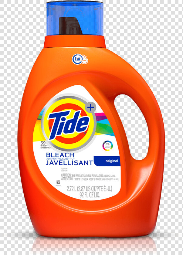 Tide Plus Bleach Alternative He Turbo Clean Liquid   Tide Detergent  HD Png DownloadTransparent PNG