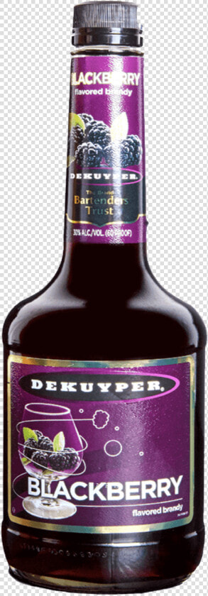 Dekuyper Blackberry Brandy 750ml  HD Png DownloadTransparent PNG