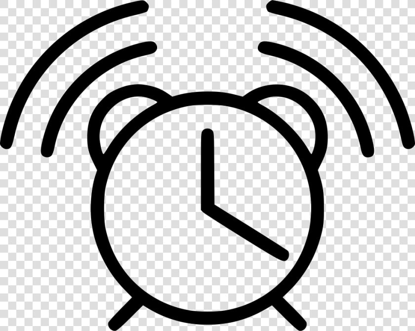 Wake Up   Alarm Clock Line Art  HD Png DownloadTransparent PNG