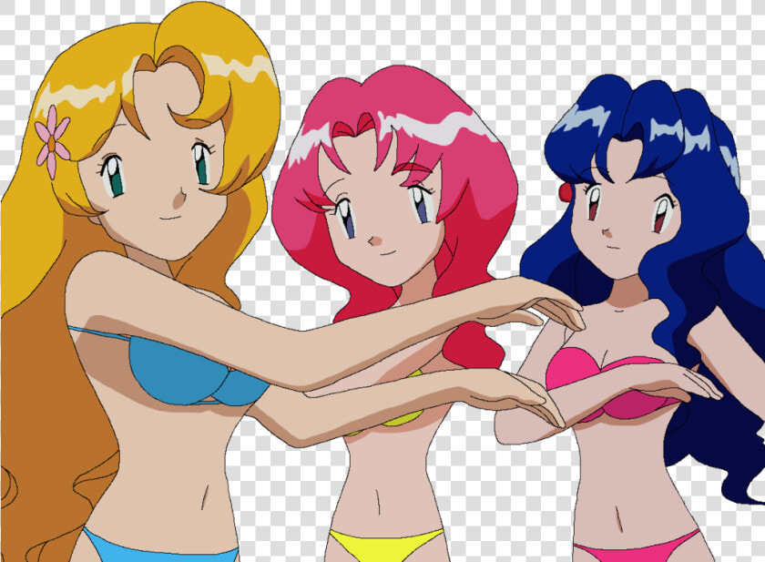 View Samegoogleiqdbsaucenao 1535689388720     Pokemon Misty  39 s Sisters Swimsuit  HD Png DownloadTransparent PNG