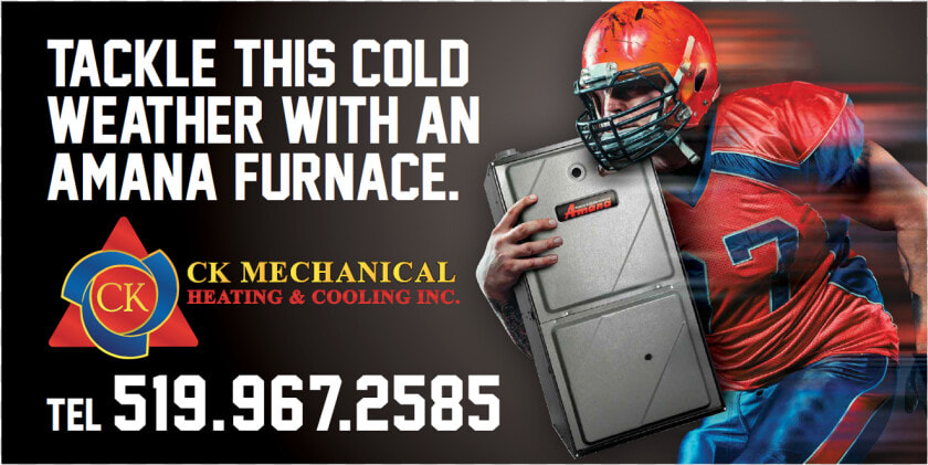 Tackle The Cold With An Amana Furnace From Ck Mechanical   Kick American Football  HD Png DownloadTransparent PNG