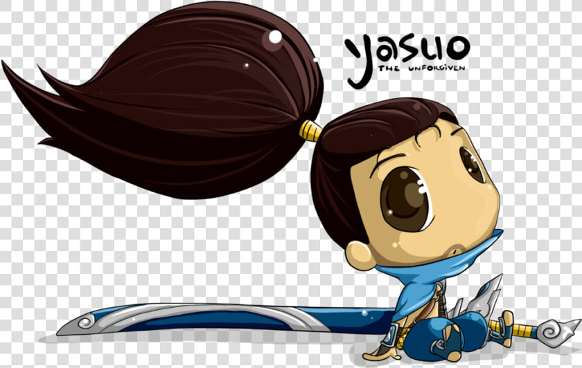 League Of Legends Chibi Yasuo  HD Png DownloadTransparent PNG