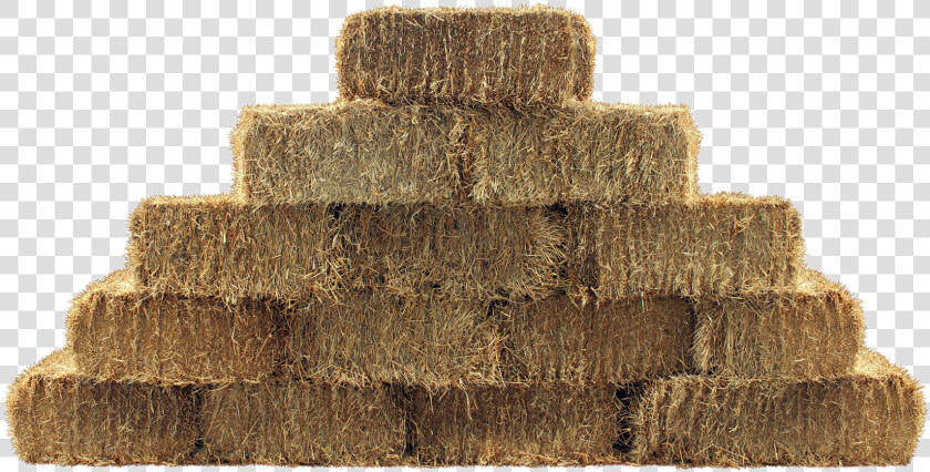 Pyramid Of Straw Bales  HD Png DownloadTransparent PNG