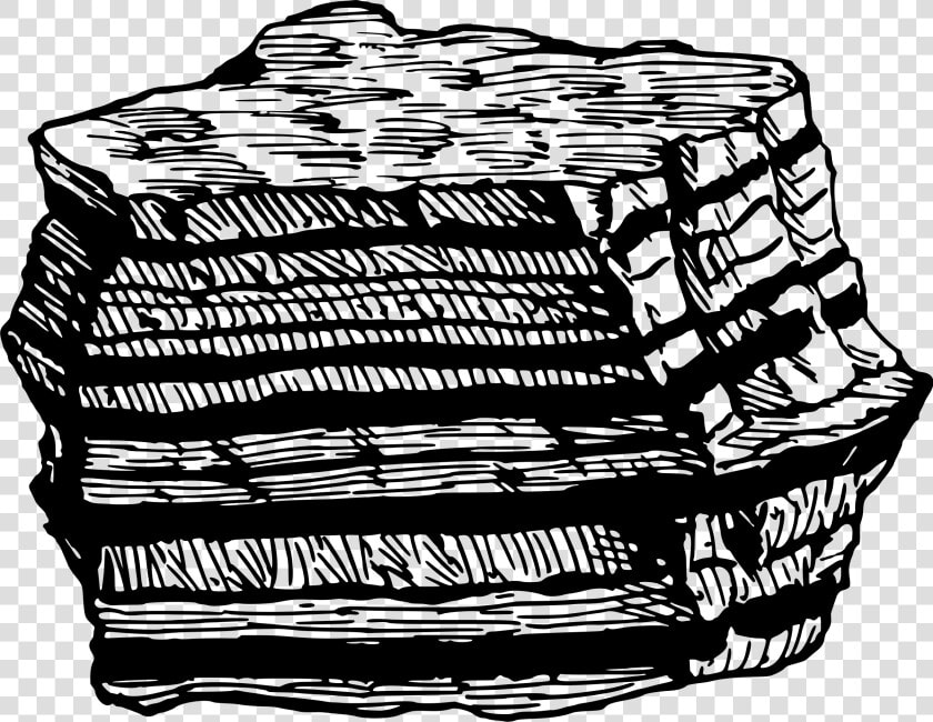 Layered Rock Clip Arts   Drawings Of Sedimentary Rocks  HD Png DownloadTransparent PNG