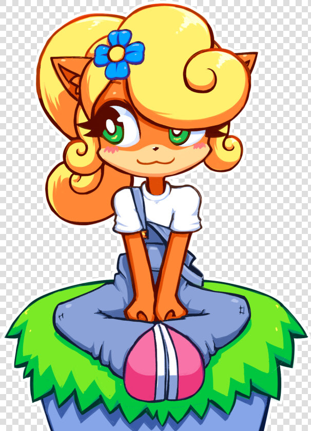 Coco Drawing Crash   Crash Bandicoot Coco Fanart  HD Png DownloadTransparent PNG