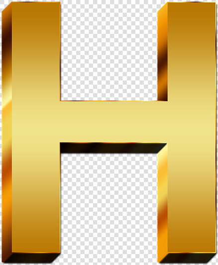 Letter H Png   Letter H Gold Png  Transparent PngTransparent PNG