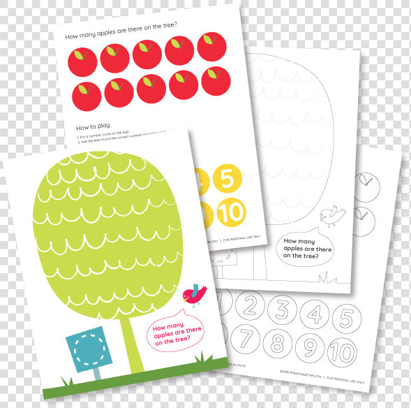 4 Printables Of The Counting Game To Learn Numbers   Circle  HD Png DownloadTransparent PNG