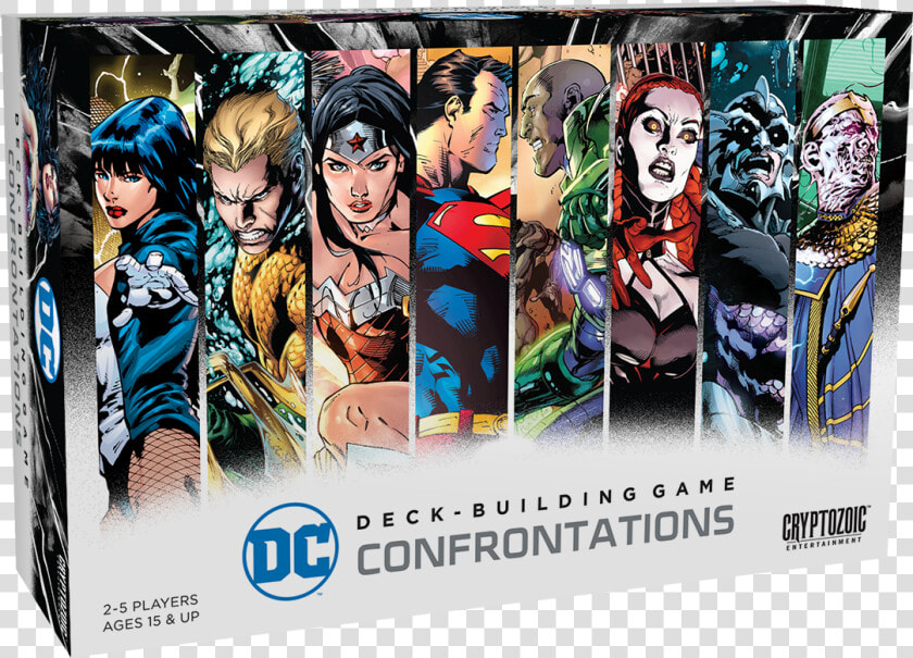 Dc Comics Deck building Game   Dc Deck Building Confrontations  HD Png DownloadTransparent PNG