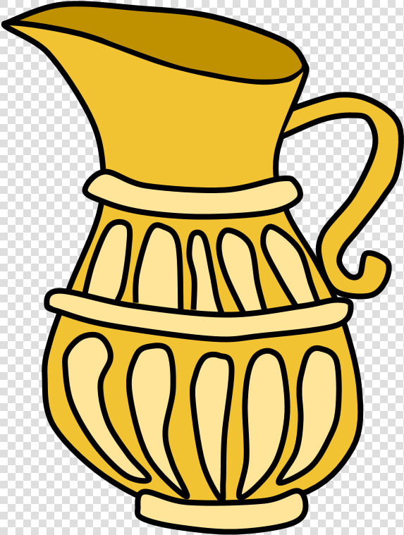 Jug Of Oil  Hanukkah  Yellow  Gold   Oil Jug Clipart  HD Png DownloadTransparent PNG