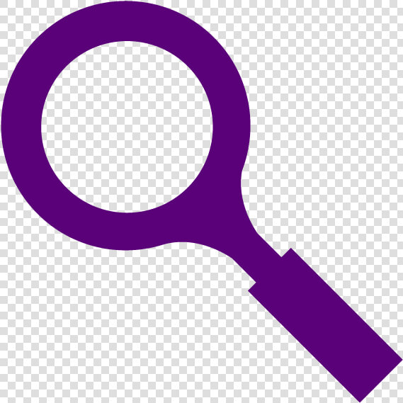 Evaluation Icon Purp   Magnifying Glass Footprint  HD Png DownloadTransparent PNG