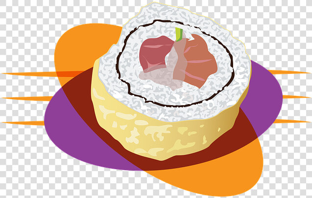 Sushi  Wok  Chinese  Food  Rice  Asian  Cuisine   South Asian Sweets  HD Png DownloadTransparent PNG