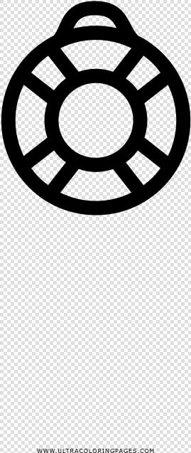 Lifesaver Coloring Page   Circle  HD Png DownloadTransparent PNG