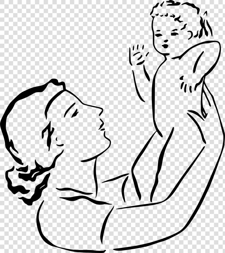 Mother Holds Baby Clip Arts  HD Png DownloadTransparent PNG