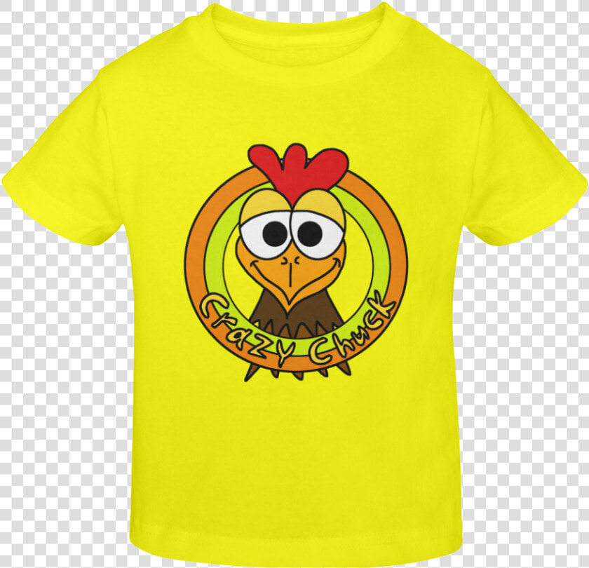 Crazy Chuck Chicken Head Sunny Youth T shirt   Crazy Chuck Chicken Png  Transparent PngTransparent PNG