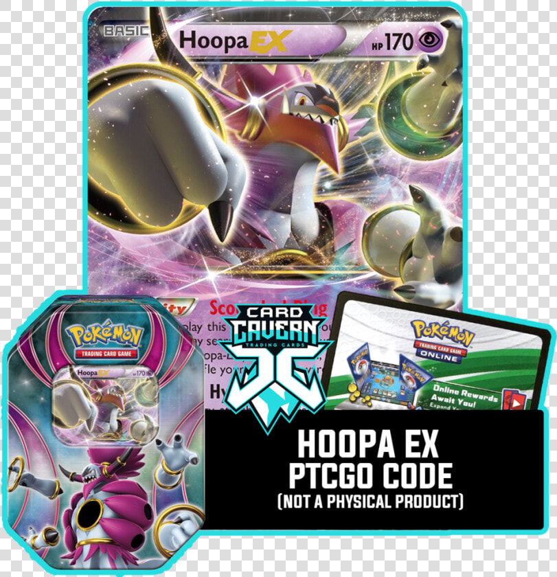 Pokemon Hoopa Ex Card  HD Png DownloadTransparent PNG